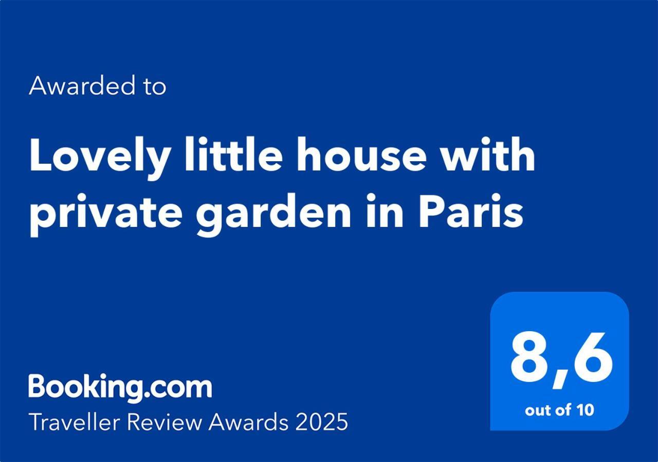 Lovely Little House With Private Garden In Paris Ivry-sur-Seine Esterno foto